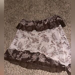 Nick & Sarah Multi-Tone Brown Floral Print